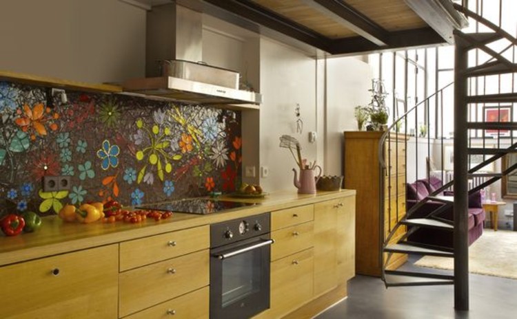 Kitchen Mosaic Artwork and Designs