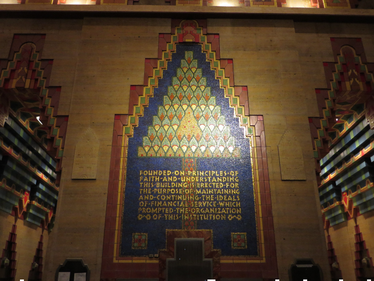 Guard Building Mosaic Artwork