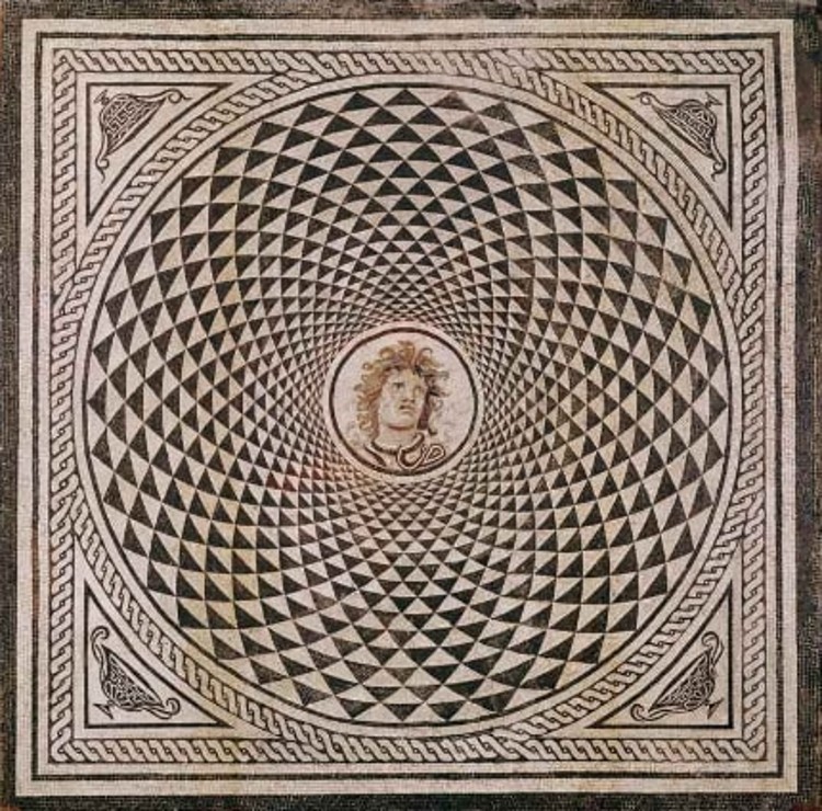 Roman Mosaic Mural by Mosaics Lab
