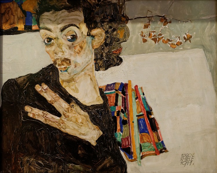 Egon Schiele Self Portrait