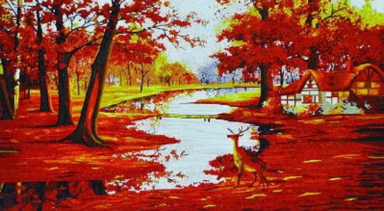 Fall Mosaic Designs, Tiles Mosaic Artworks, Mosaic Tiles