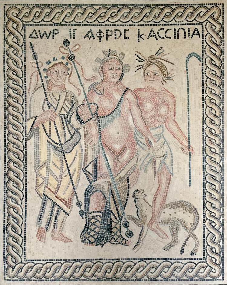 Roman Mosaic Mural design by mosaics lab