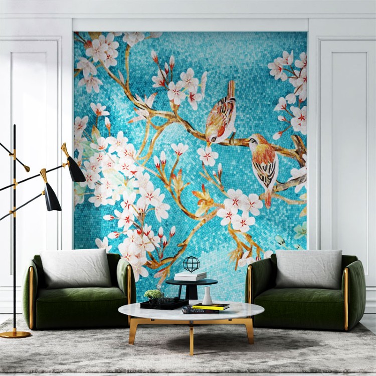 Black Friday Mosaic Mural Art by Mosaics Lab