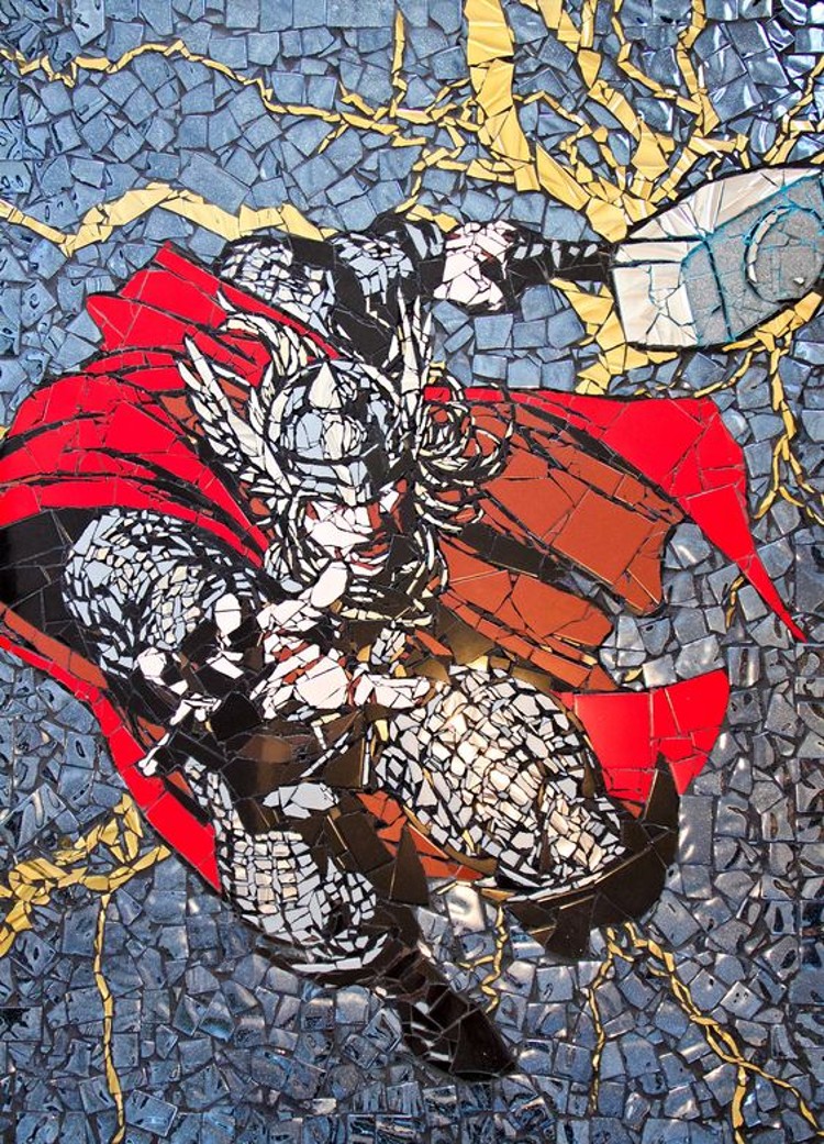 Mosaic Mural Artwork and designs