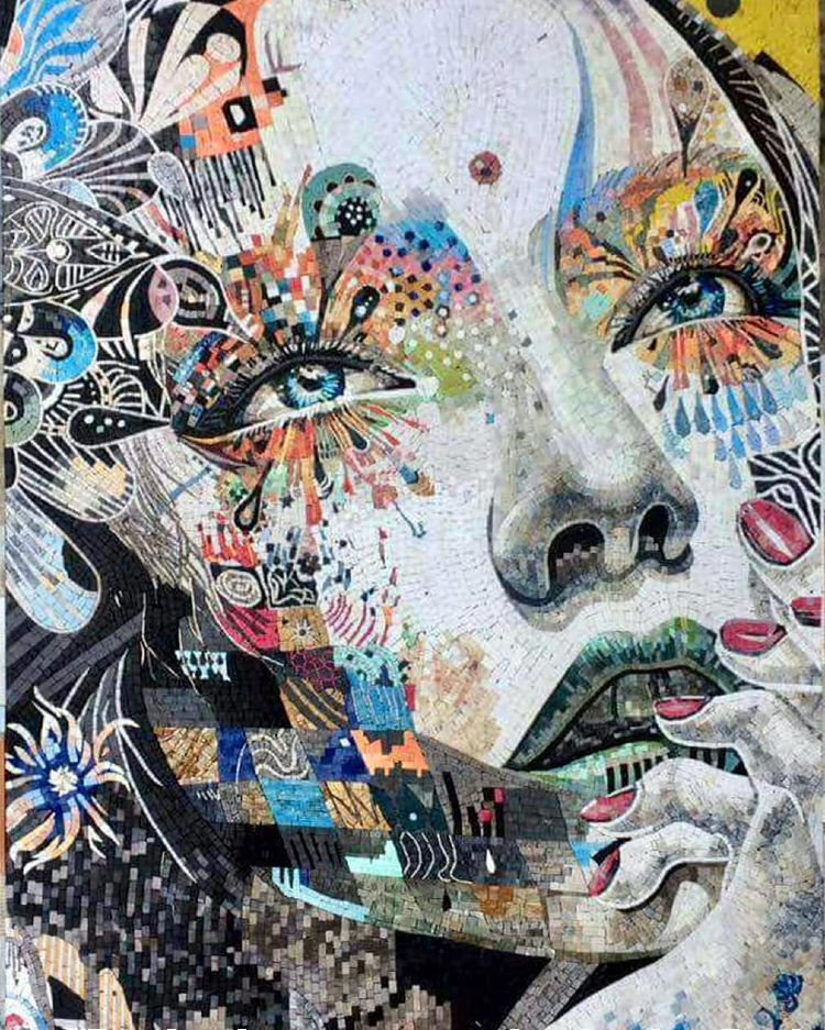 Black Friday Mosaic Mural Design by Mosaics Lab