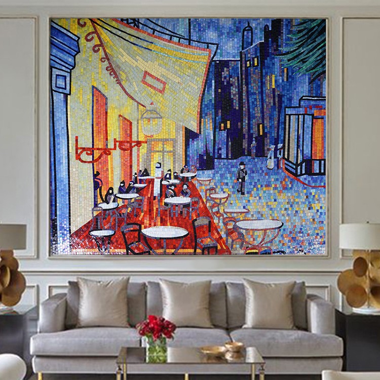 Black Friday Mosaic Mural Art by Mosaics Lab
