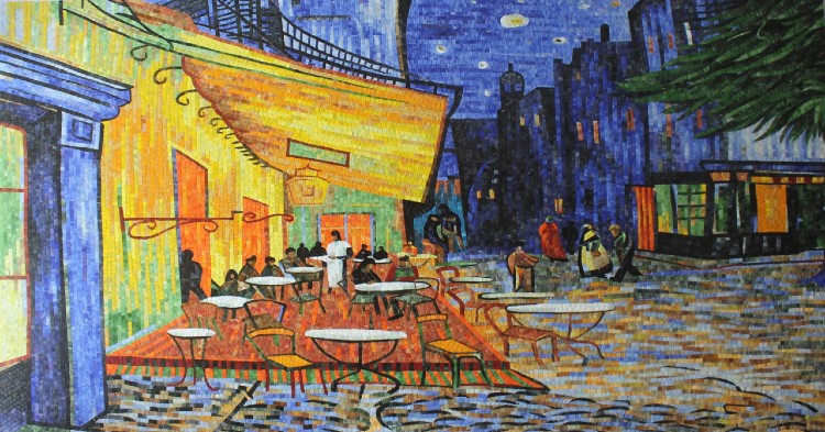 Mosaic Mural Reproductions by Mosaics Lab