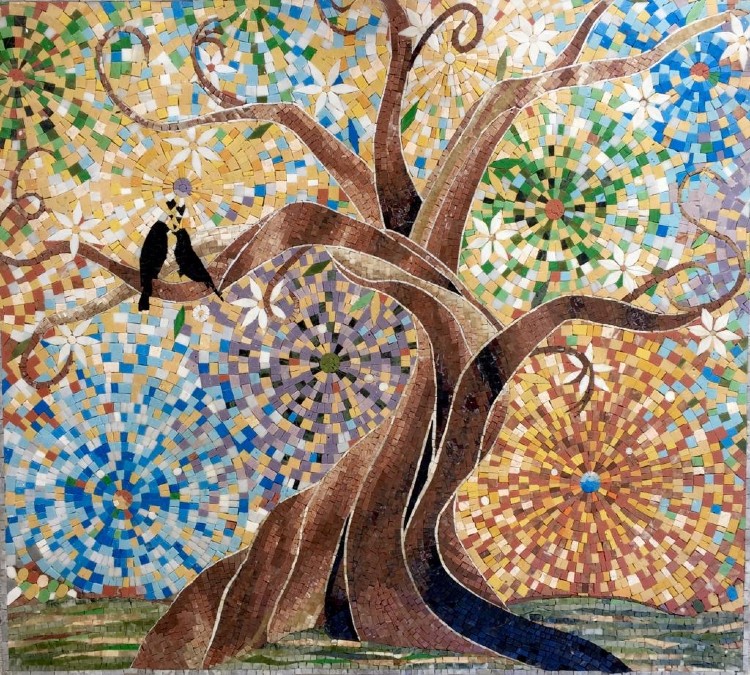 Black Friday Mosaic Mural Design by Mosaics Lab