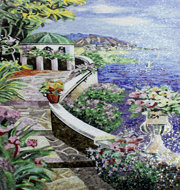 Tile Mosaic Mural and Mosaic Tiles