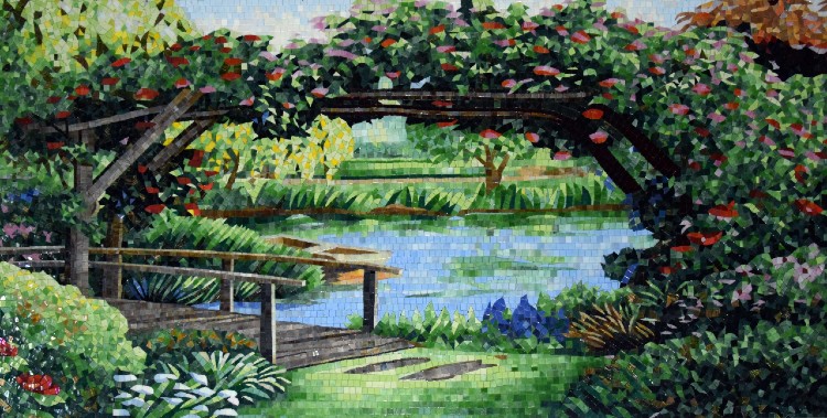Mosaic Mural Design And Mosaic Artwork