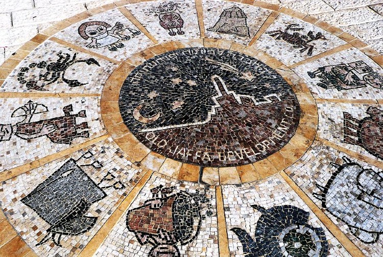 Horoscope Mosaic Medallion