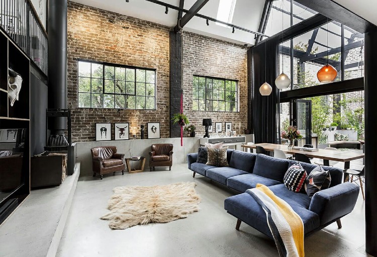 Industrial interior Design, Industrial interiors, Mosaic trends and designs