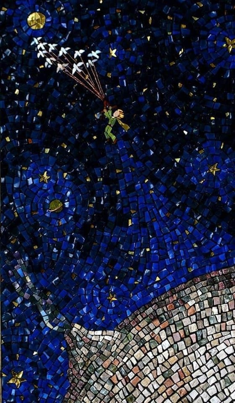 Mural mosaic designs and mural art