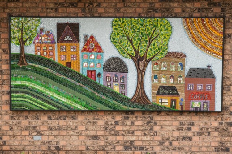 Mural mosaic art and mural designs