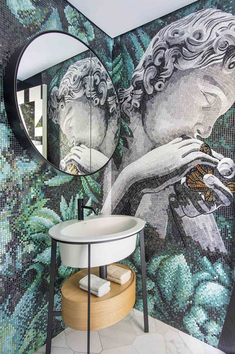 Sustainable Interiors design trends and Mosaic Artworks