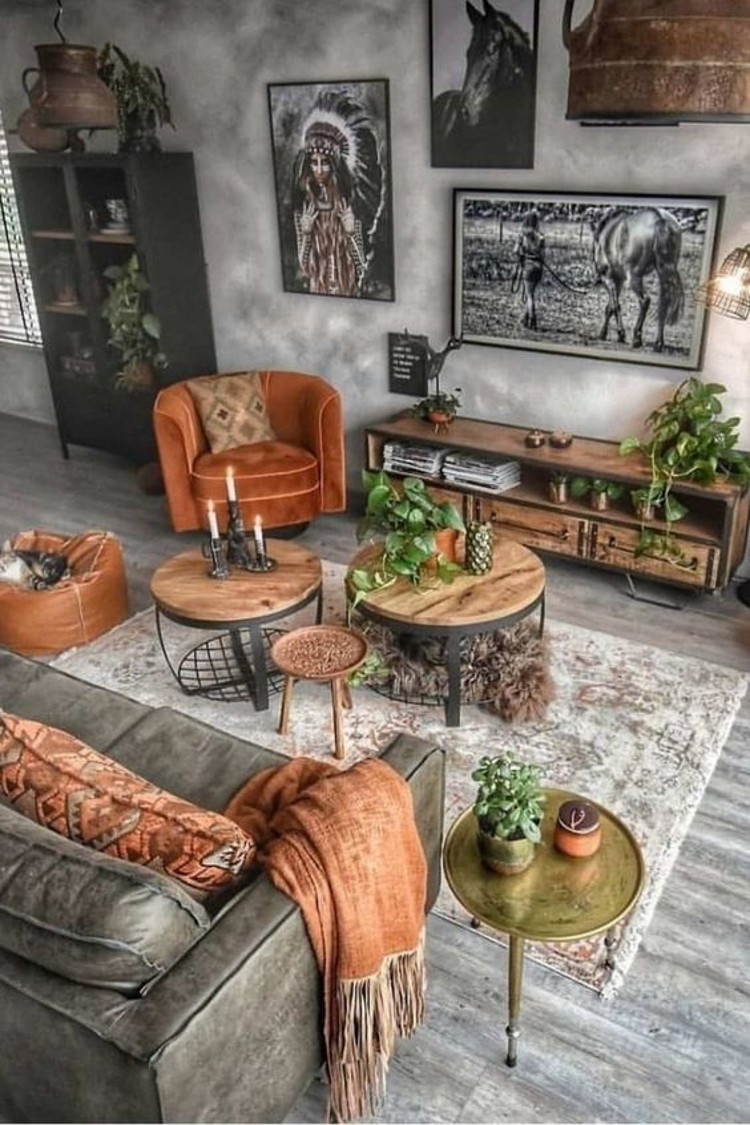 The unique charm of Bohemian Interior Design, image size:750x1125