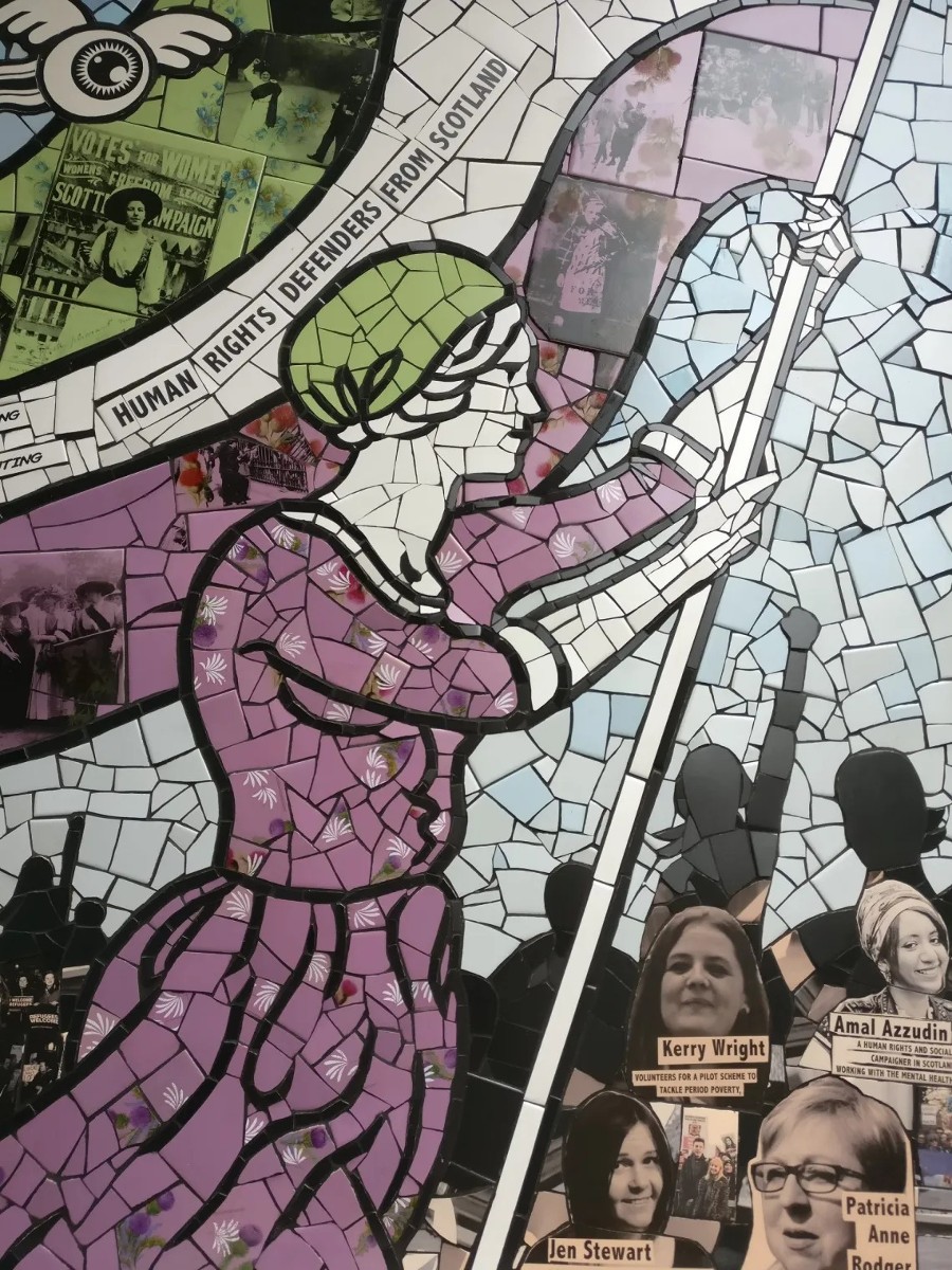 Mosaic Mural Art For Activism