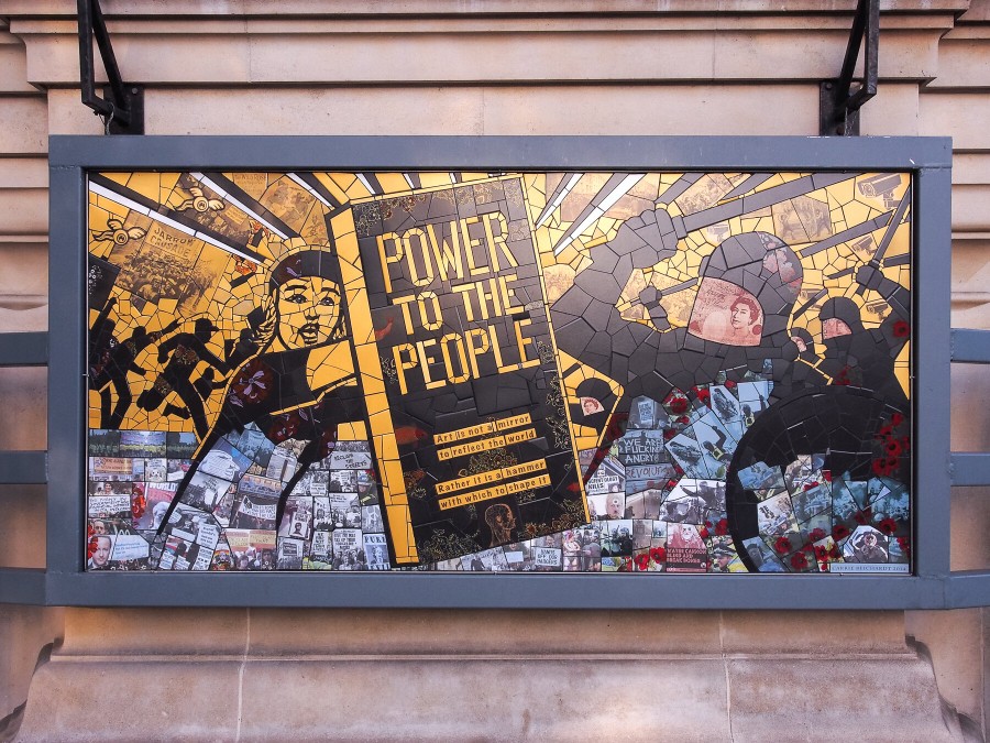 Mosaic Mural Artwork For Activism