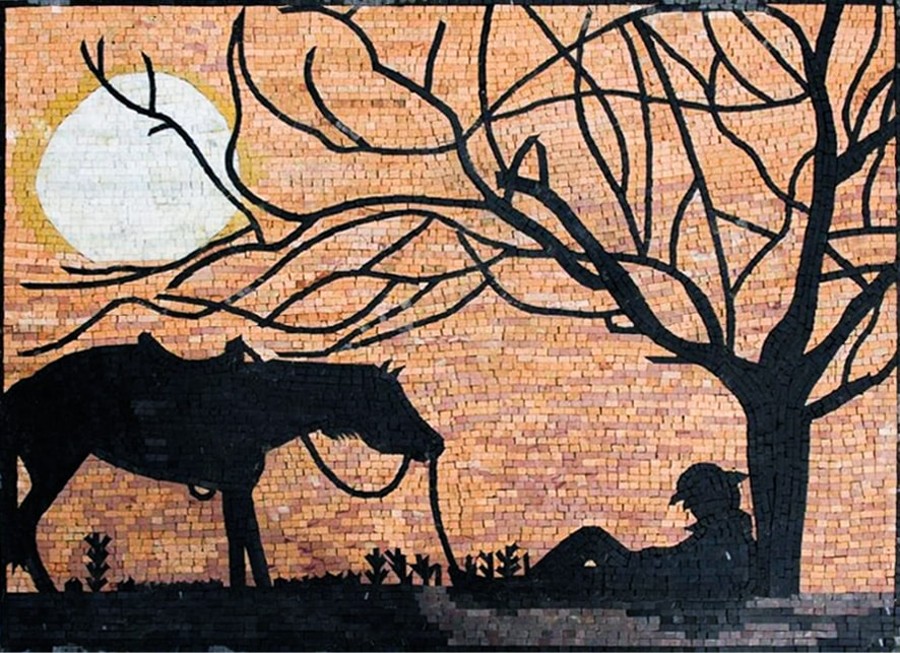 Mosaic Mural Artwork, Mosaic Mural Design, Mosaic Designs