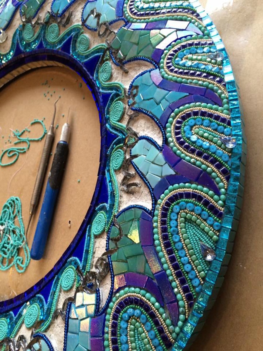 Mosaic Borders, Mosaic Mirrors, Mosaic listello