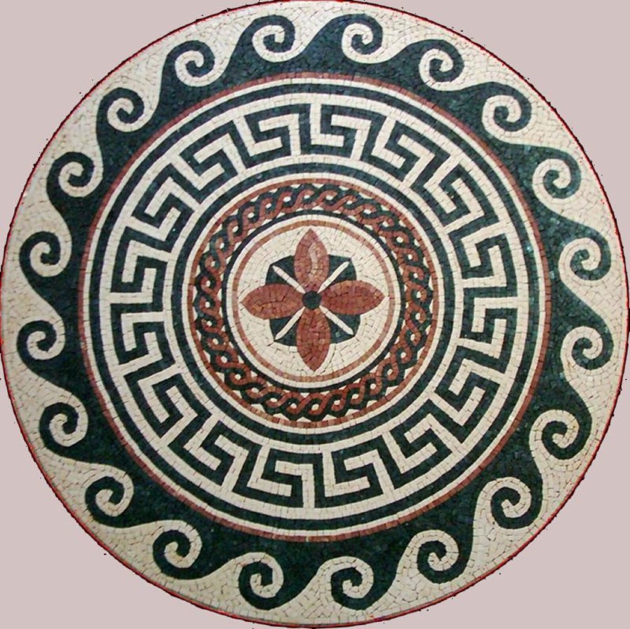 Mosaic Floor Inlay, Mosaic Floor, Mosaic Floor Rug