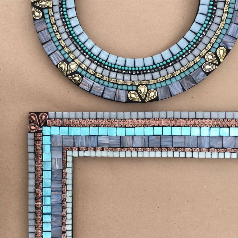 Mosaic Borders, Mosaic Mirrors, Mosaic listello