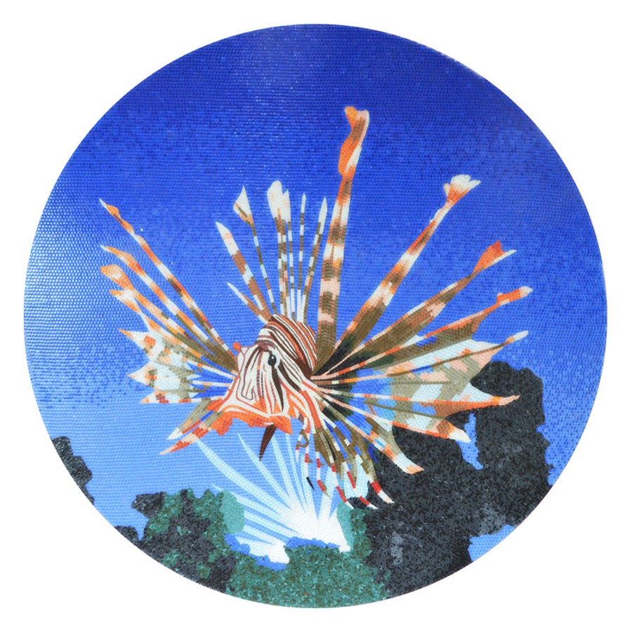 Glass_Mosaic_Mural - Mosaic_Design - Fish_Mosaic_Artwork