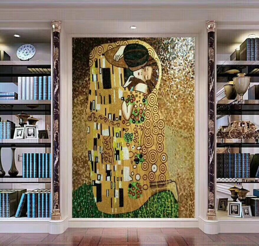 Klimt_Mosaic_Mural - Mosaic_Design - Klimt_Mosaic_Artwork