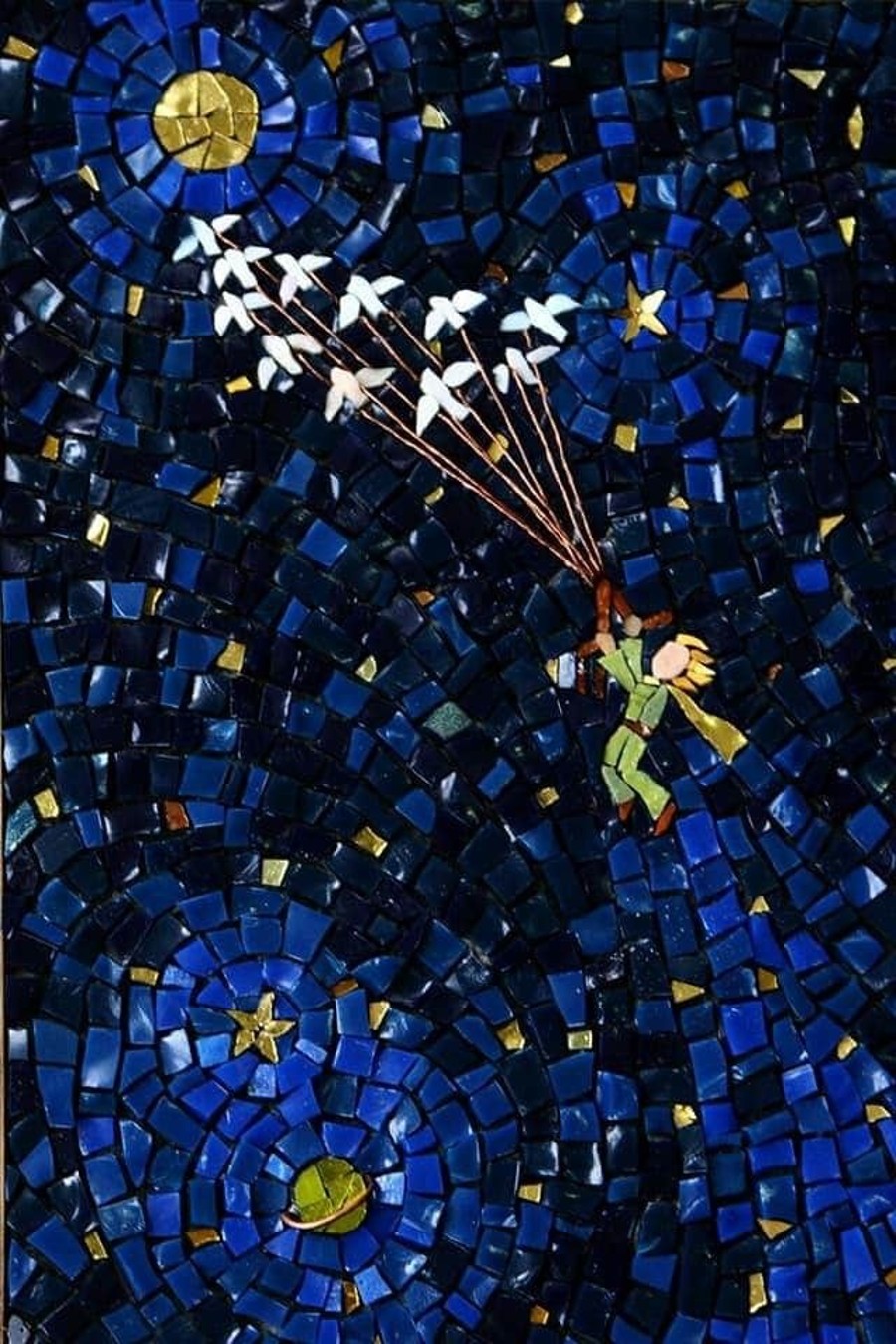 Scenery_Mosaic_Mural - Scenery_Mosaic_Artwork - Sky_Mosaic_Design