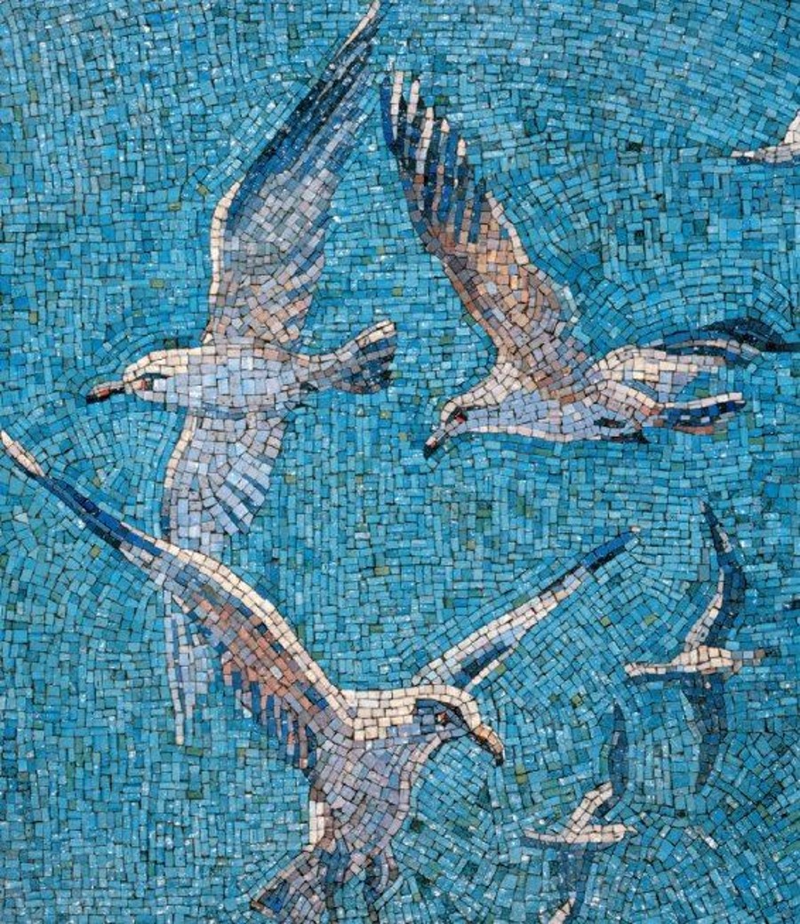 Scenery_Mosaic_Mural - Scenery_Mosaic_Artwork - Sky_Mosaic_Design