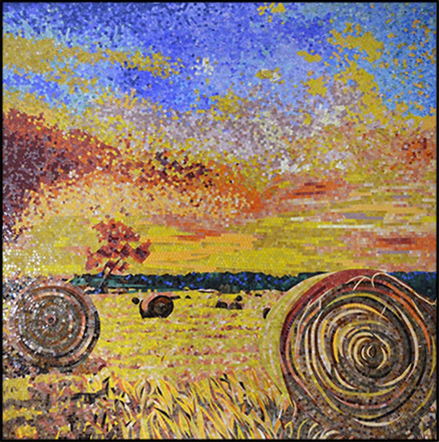 Scenery_Mosaic_Mural - Scenery_Mosaic_Artwork - Sky_Mosaic_Design