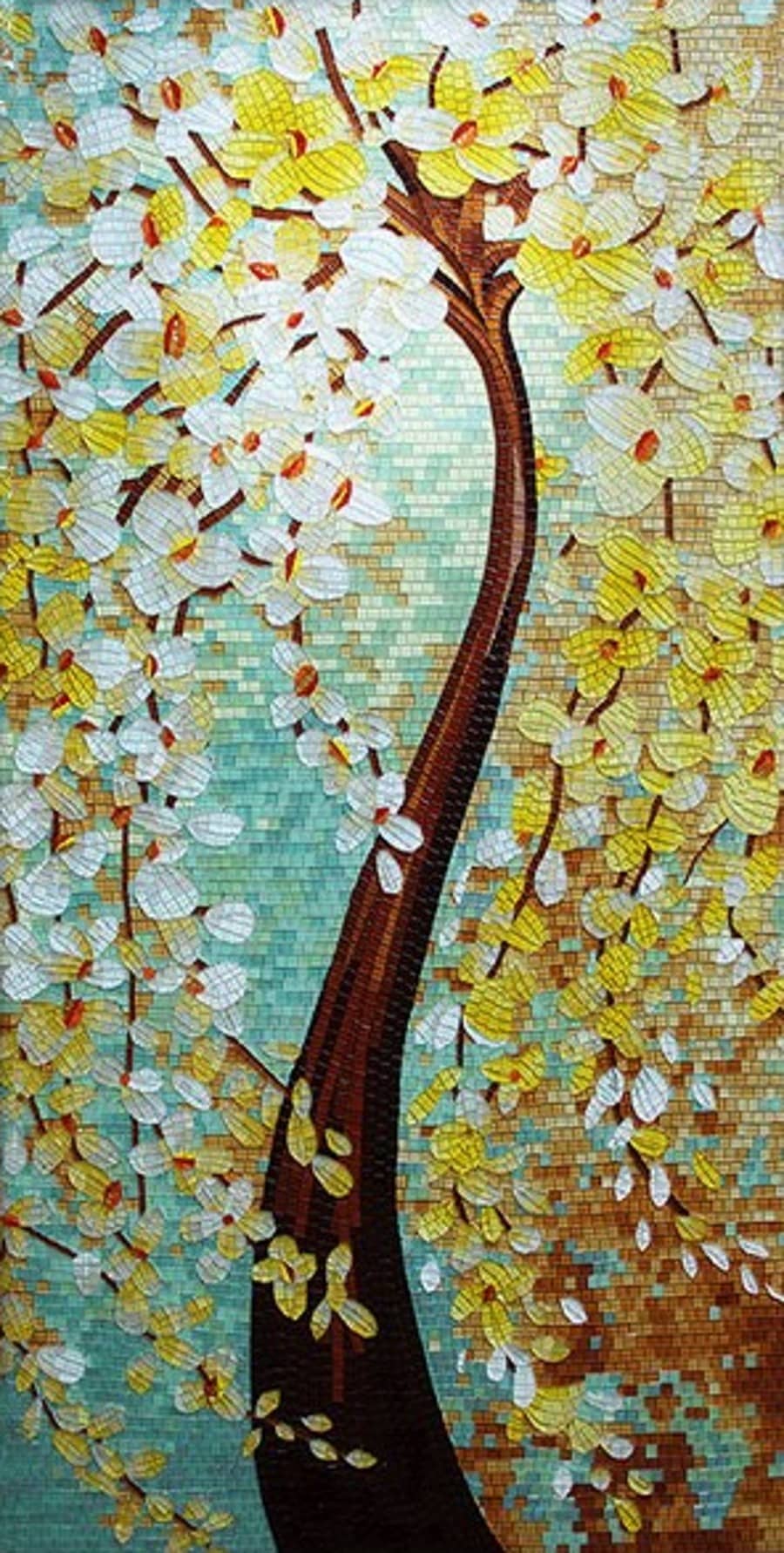 Handmade_Mosaic_Mural - Mosaic_Wall_Art - Mosaic_Wall_Design