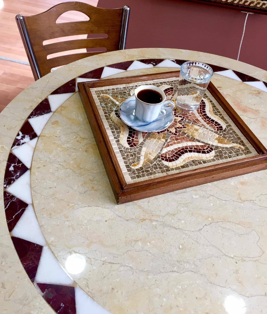 Mosaic_Coffee_Tray - Mosaic_Art - Mosaic_Artwork - Mosaic_Design