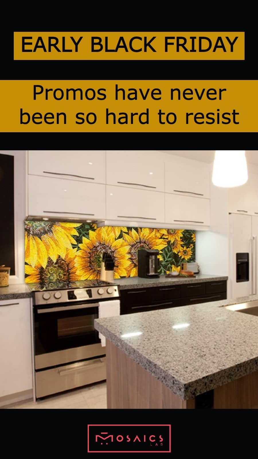 Early Black Friday promos From Mosaics Lab have never been so hard to resist.