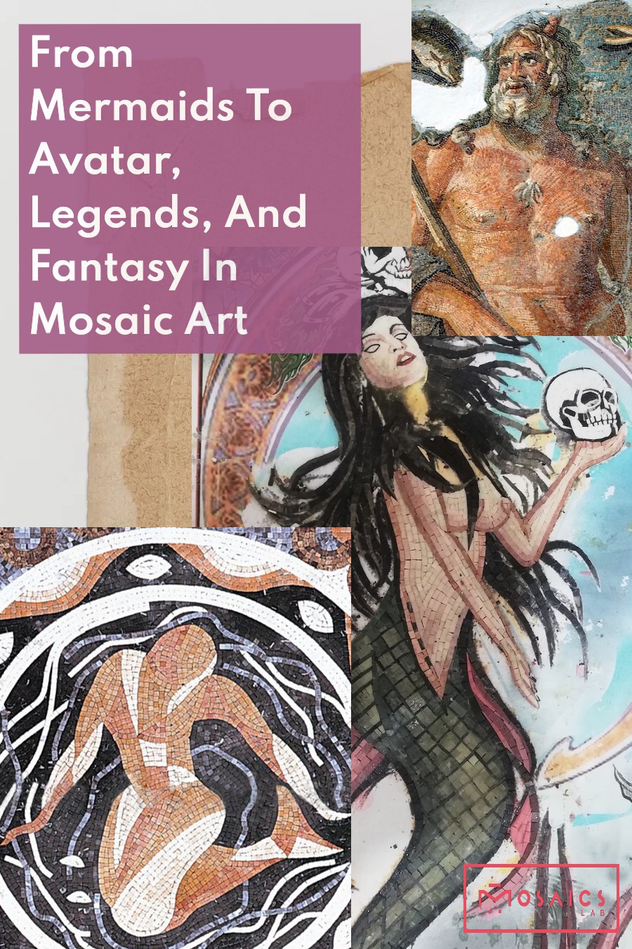 Mosaic_Artworks - Mermaid_Mosaic_Design - Fantasy_Mosaic_Art