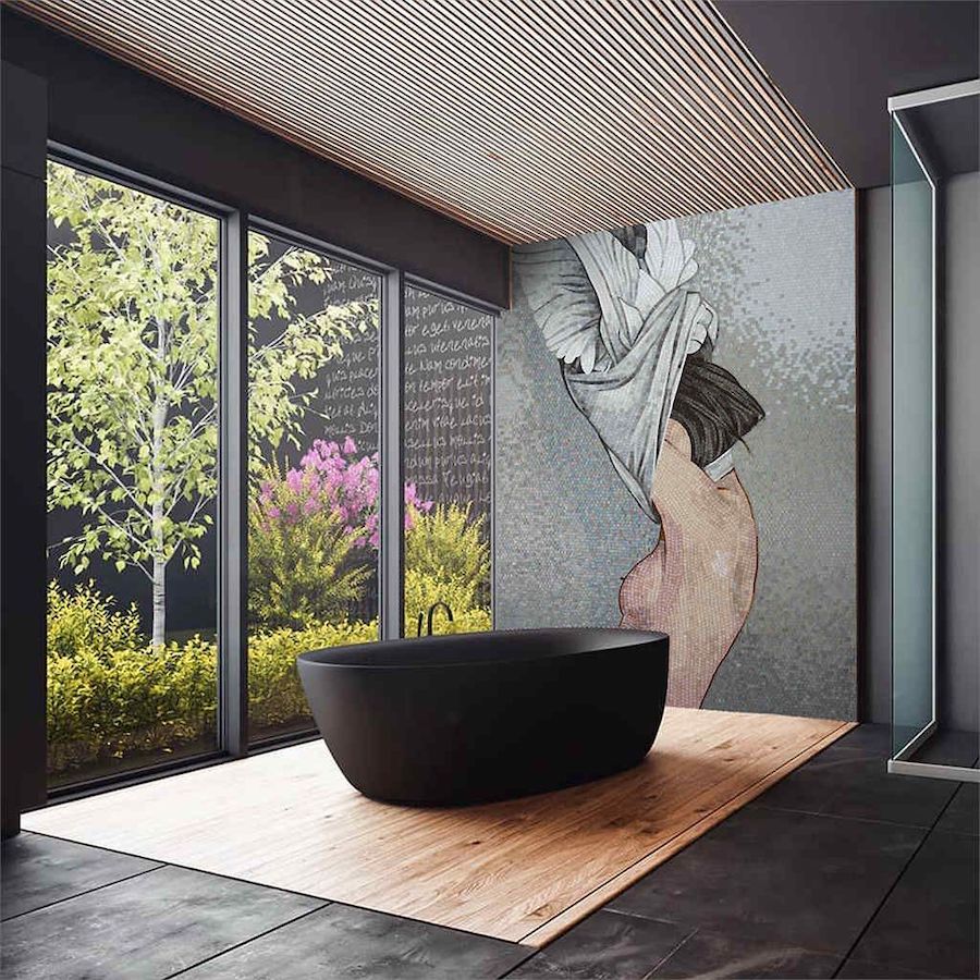 Bathroom_Mosaic_Artworks - Bathroom_Backsplash - Bathroom_Tiles