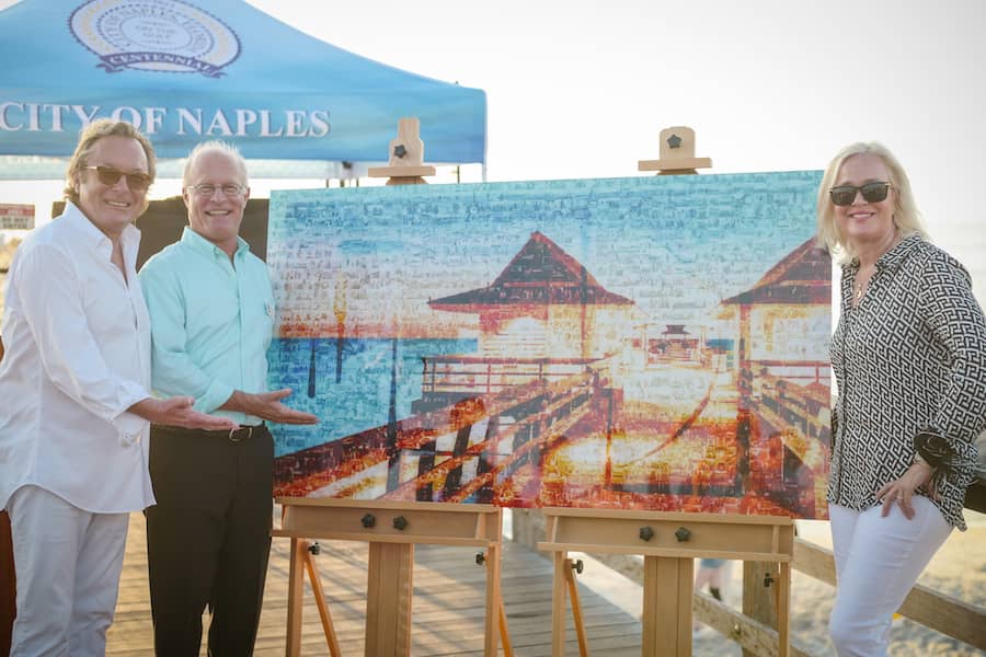 Mosaic of Memories: Naples Pier Project - Mosaic Project. 