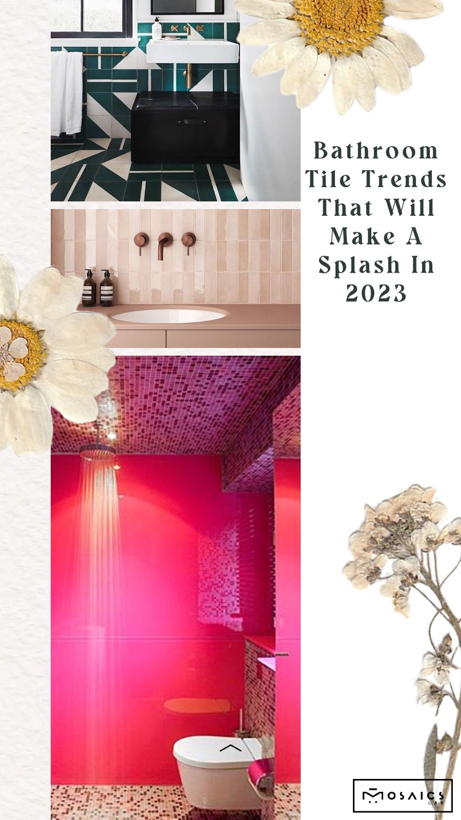 Bathroom_Mosaic_Artworks - Bathroom_Backsplash - Bathroom_Tiles